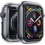 Wholesale Apple Watch Series 6 / SE / 5 / 4 Full Screen Body Crystal Clear Case 40MM (Clear)